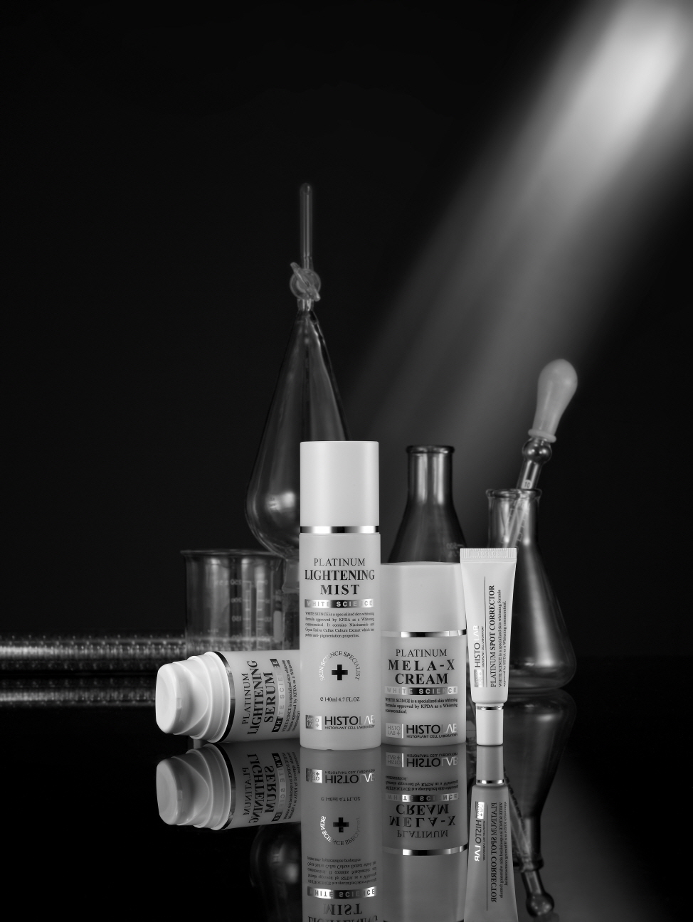 Platinum Whitening Skin Care Set  Made in Korea